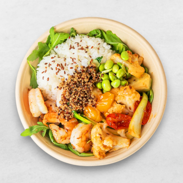 Garnelen-Bowl-Symposium